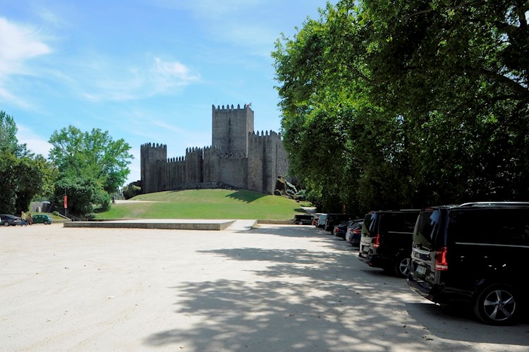 Jardins du château de Guimarães