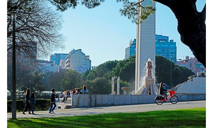 Eduardo VII Park and the Estufa Fria