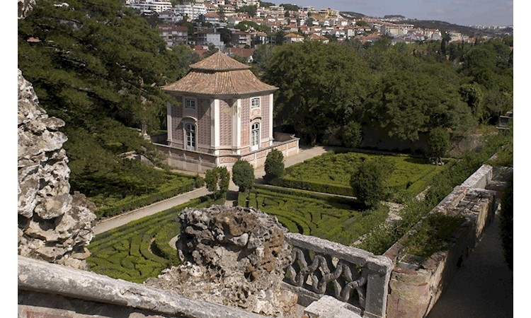 Garden of the Quinta Real de Caxias