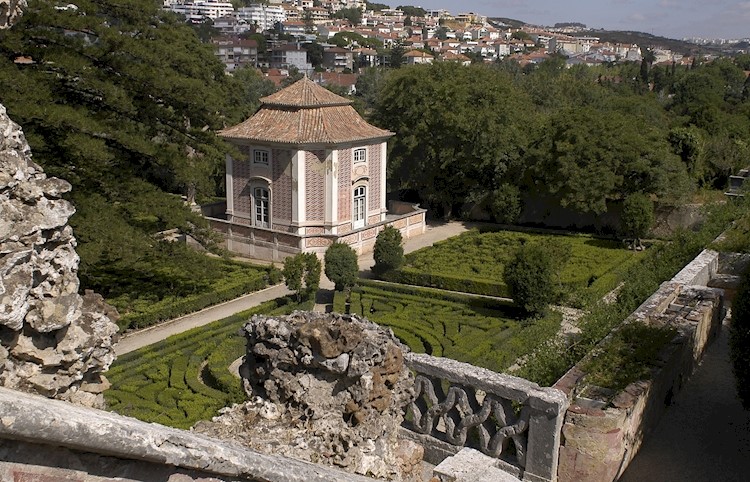 Garden of the Quinta Real de Caxias