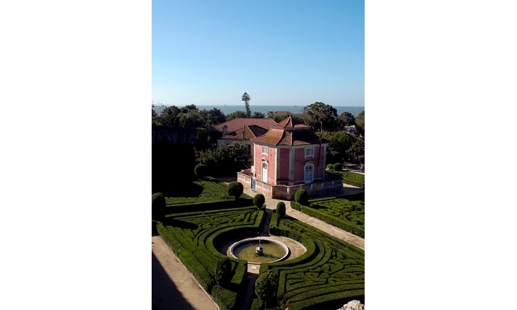 Garden of the Quinta Real de Caxias