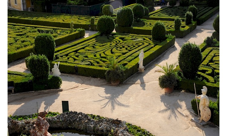 Garden of the Quinta Real de Caxias