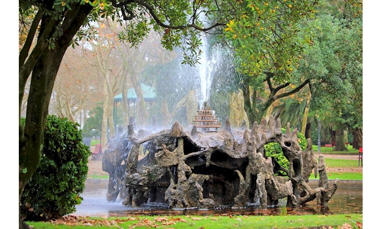 Garden of the Passeio Alegre