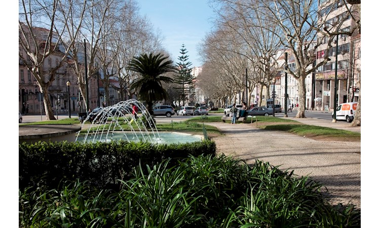 Garden of the Avenida Sá da Bandeira